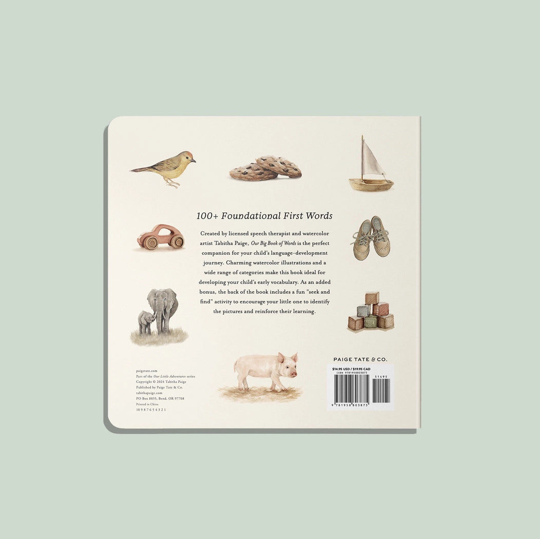 Our big book of first words