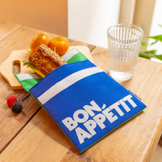 Helio Ferretti Bon Appetit Snack Bag - Blue