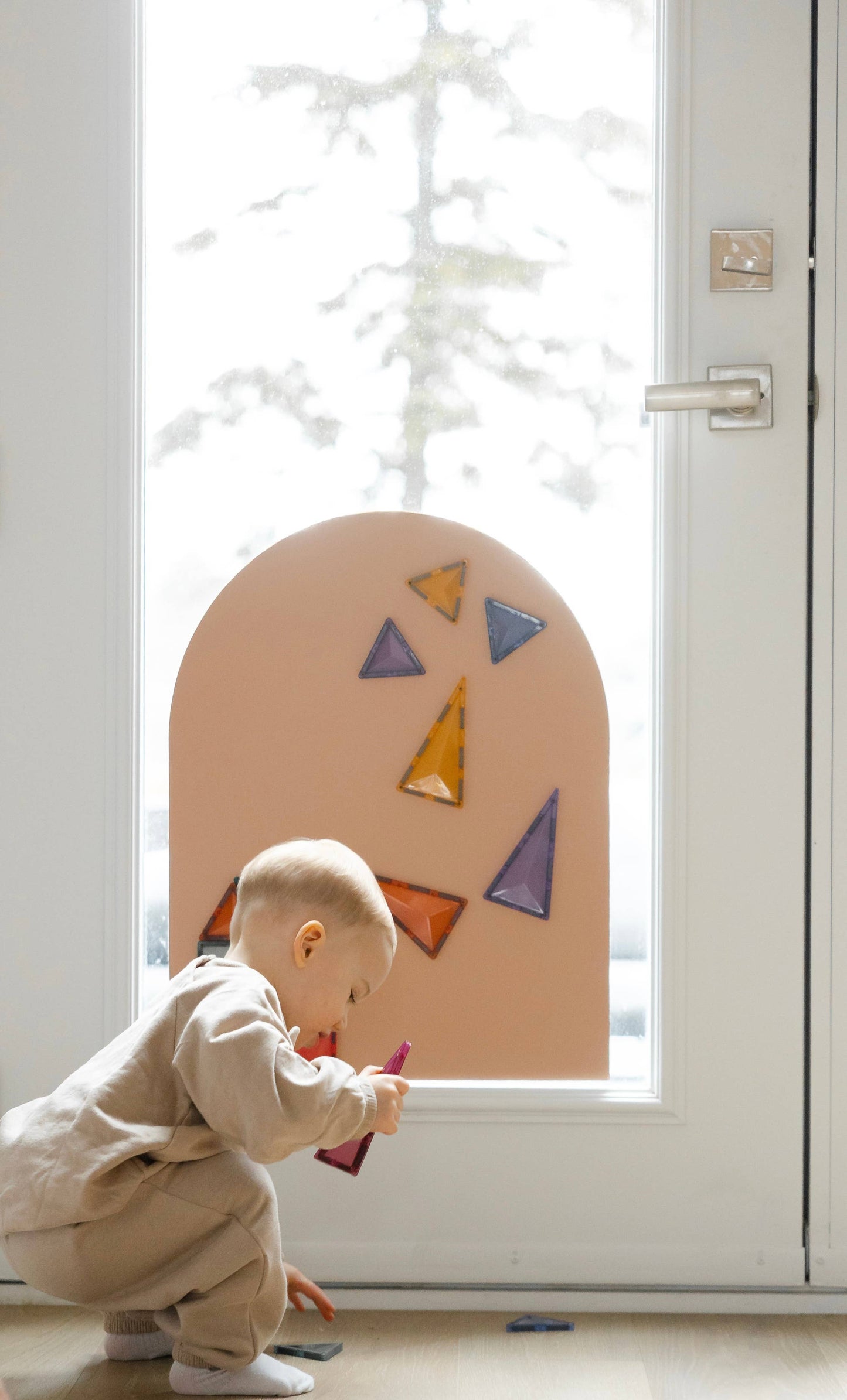 MINI Magic Playwall (Stone Grey) - Arch Magnetic Art Wall Decal