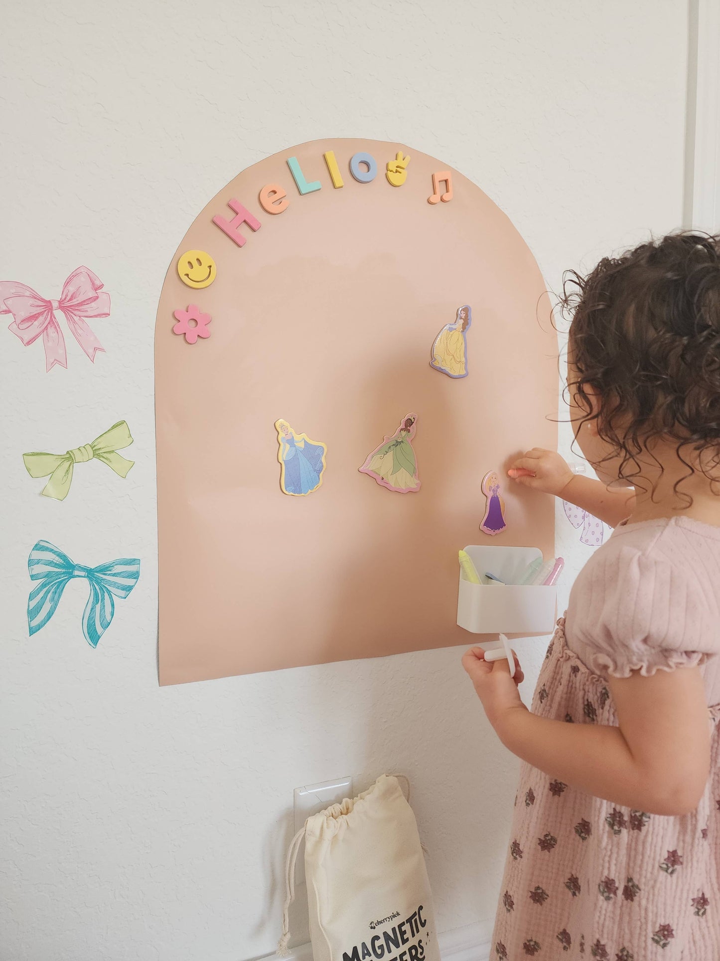 MINI Magic Playwall (Stone Grey) - Arch Magnetic Art Wall Decal